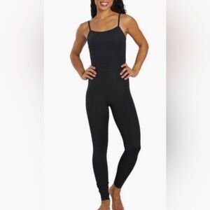 Girlfriend Collective Black Cami Unitard Classic Jumpsuit Size Large